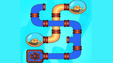 Save The Fish! - All Level Answer Android, iOS Gameplay 119 - 128