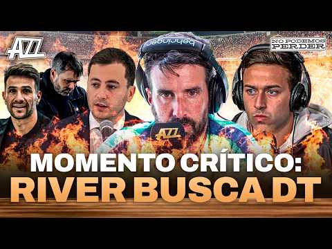 NO PODEMOS PERDER EN VIVO con AZZARO 🔥RIVER EN CRISIS Y SIN TÉCNICO