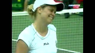 Tennis: ITF US Open 2005 Halbfinale Clijsters-Sharapova