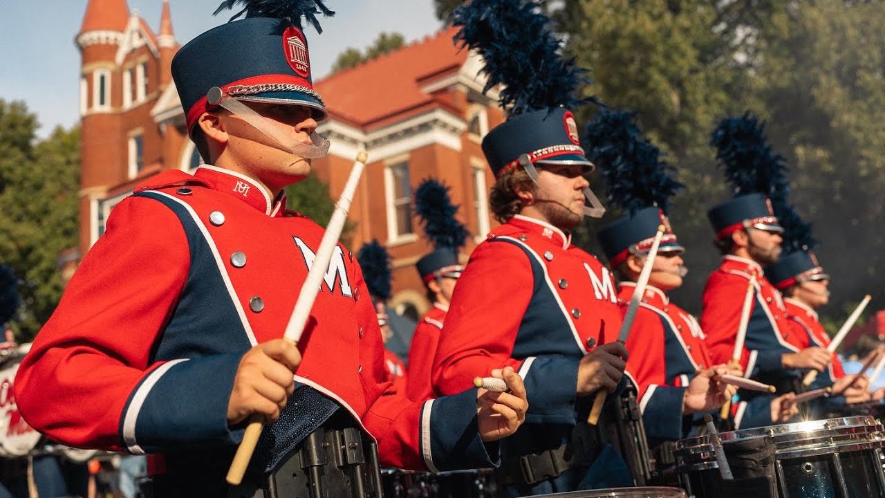 Ole Miss Drumline - Warm Up (vs Auburn, Oct. 15, 2022)