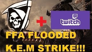 COD Ghosts - FFA KEM Strike (Flooded) + Livestream Updates
