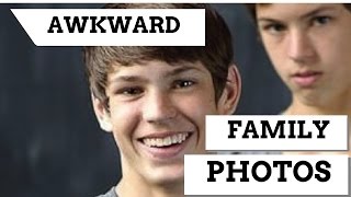 reacting to awkward family photos jordan tyler