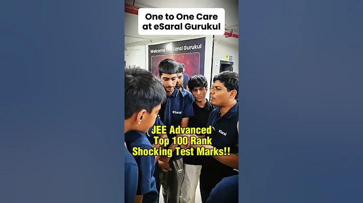 JEE Advanced AIR 87 Shocking Test Marks 😱 | IIT Motivation #shorts #esaral #iit #jee #viral
