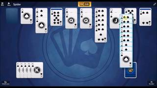Microsoft Solitaire Collection - Spider June 1 2016