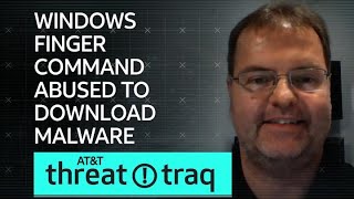 Windows Finger Command Abused To Download Malware| AT&T ThreatTraq