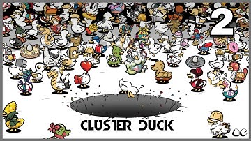 🎮 Clusterduck Gameplay Part 2 | Weirdest Ducks Ever! 🐤😂
