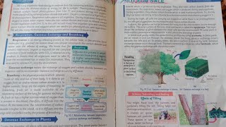 Gaseous Exchange in Plants,Biology Grade 10 Unit 10 KPK textbook, Biology Class 10 Unit 10 Lecture 2