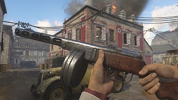 41-7 PPSH Gameplay | Call of Duty WW2 Multiplayer Gameplay (No Commentary)