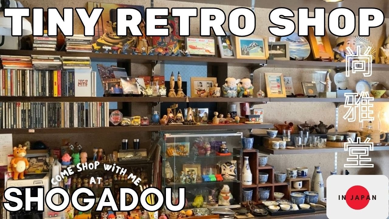 A Nostalgia-Filled Vintage & Antique Shop in TOKYO | Shogadou | Toys, Ceramics & Folk Craft