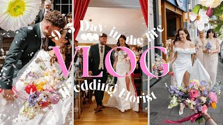9–5 Day in the Life of a Wedding Florist | Spring Wedding at The Square Club, Bristol