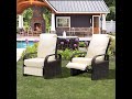 How to assemble a wicker recliner chairoutdoor furniture