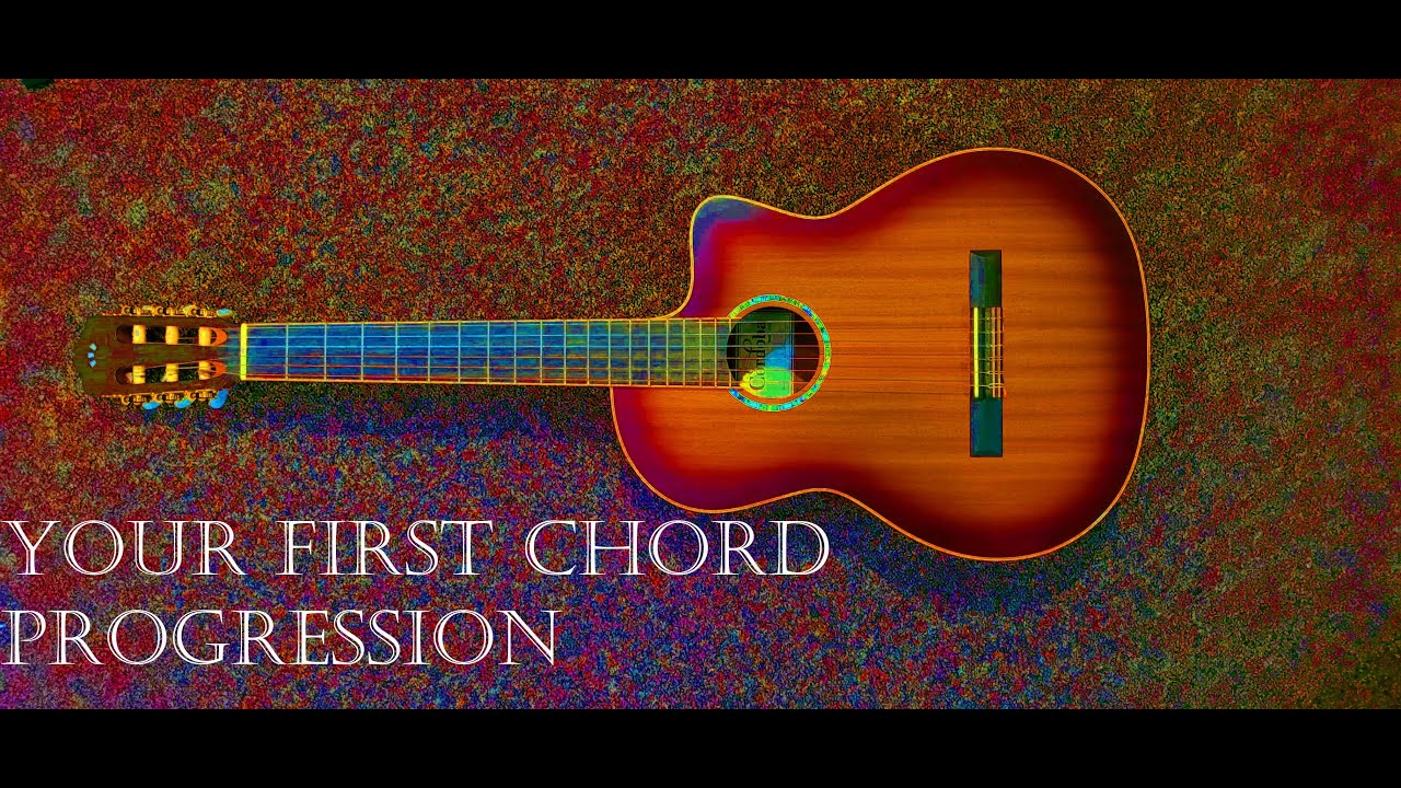 How to play your first chord progression! - YouTube