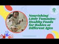 Healthy Foods for Babies At Different Ages