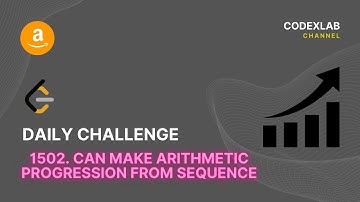 1502. Can Make Arithmetic Progression From Sequence | Daily Problem | 06 June | LeetCode