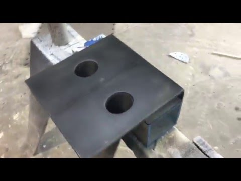 Blackened Aluminum sample - YouTube
