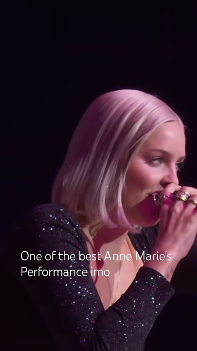 Anne Marie's stage presence 💖✨2002  #trending#annemarie#2002#concert#music#ytshorts