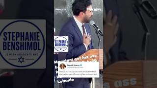 Zohran booed off stage