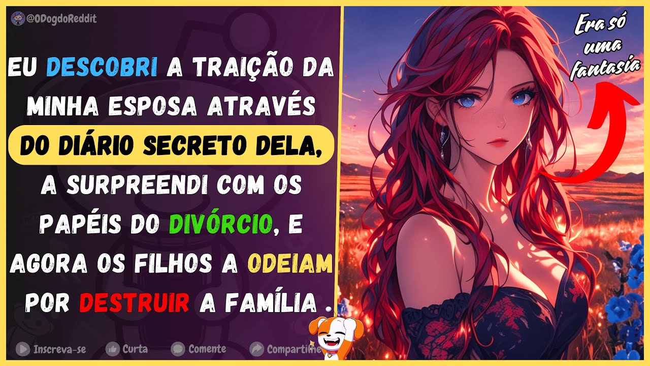Descobri a traição da minha esposa pelo seu diário, a surpreendi com o divórcio e os filhos a odeiam