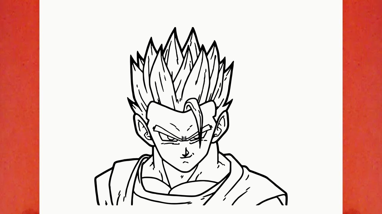 Como desenhar o Krilin Dragon Ball Z 