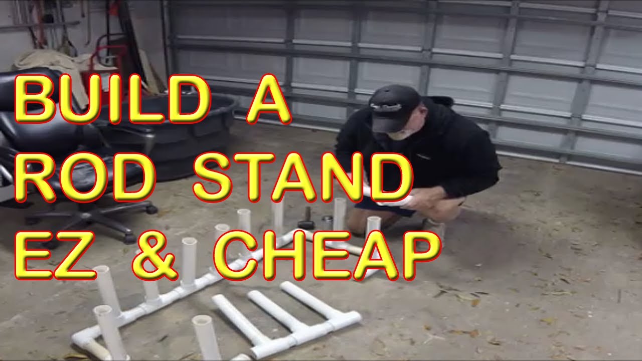 Build a versatile rod rack/stand, EZ