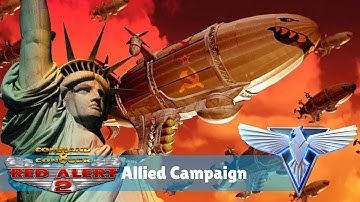 C&C Red Alert 2 - Allied Full Campaign (HD) All Missions Complete Playthrough / Longplay Walkthrough