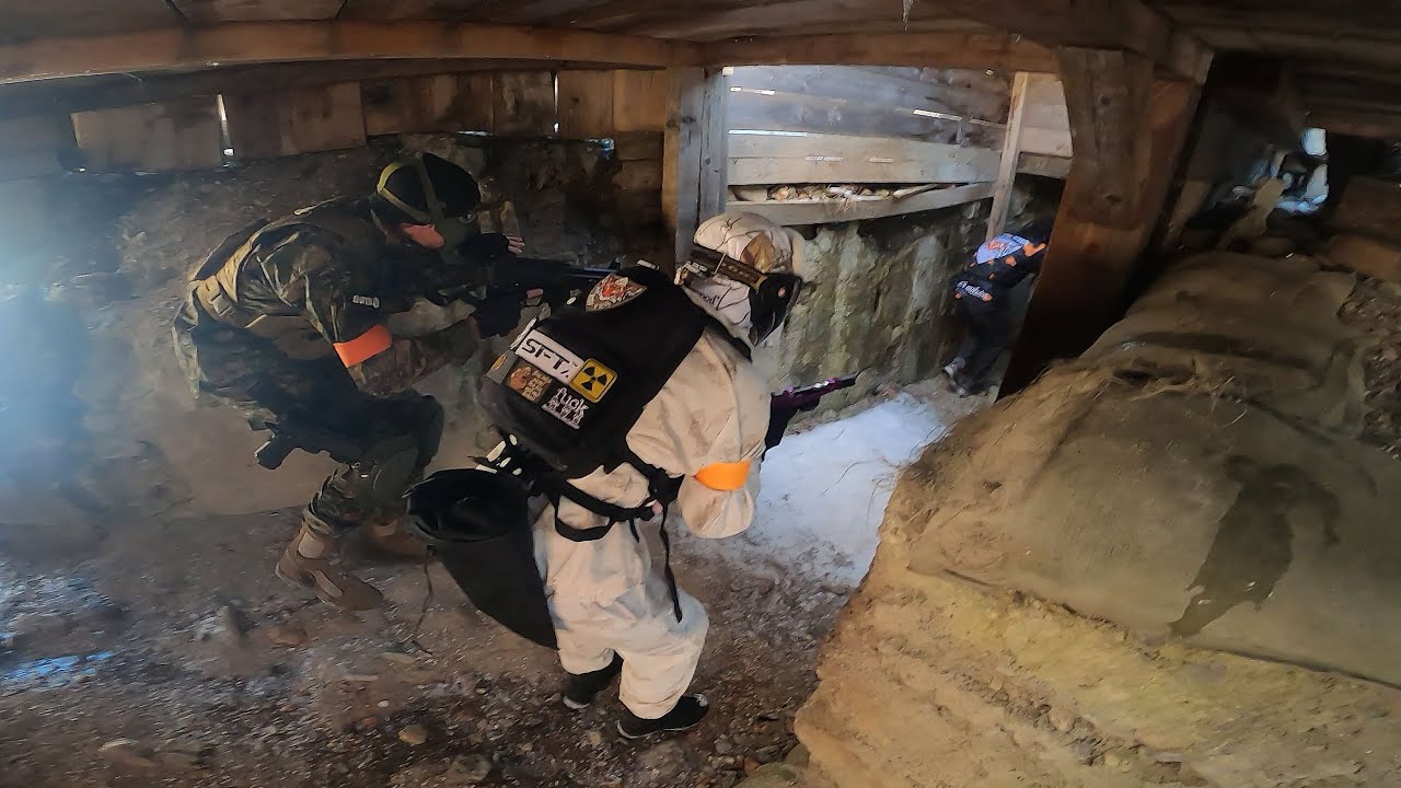 Hubschrauber verteidigen im Airsoftpark Tirol am 13.02.2022