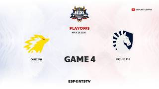 ONIC vs TLPH GAME 4 MPL PH S17 PLAYOFFS | Team Liquid PH vs ONIC PH screenshot 1