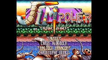Amiga 500 Longplay [329] Jim Power in Mutant Planet