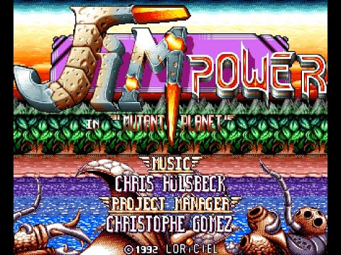 Amiga 500 Longplay [329] Jim Power in Mutant Planet