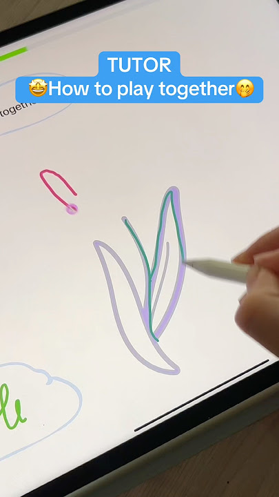 TUTORIAL how to play together #tutorial #drawing #art #ipadgame