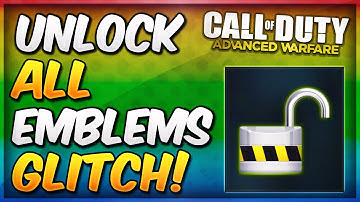 Call of Duty®: Advanced Warfare unlock all emblems in "emblem editor"