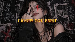 I KNEW YOU FIRST —  HAE |  Lyric Video