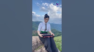 Khăn Piêu áo Cóm nét đẹp dân tộc Thái #giaidieutaybac #gaithaitaybac