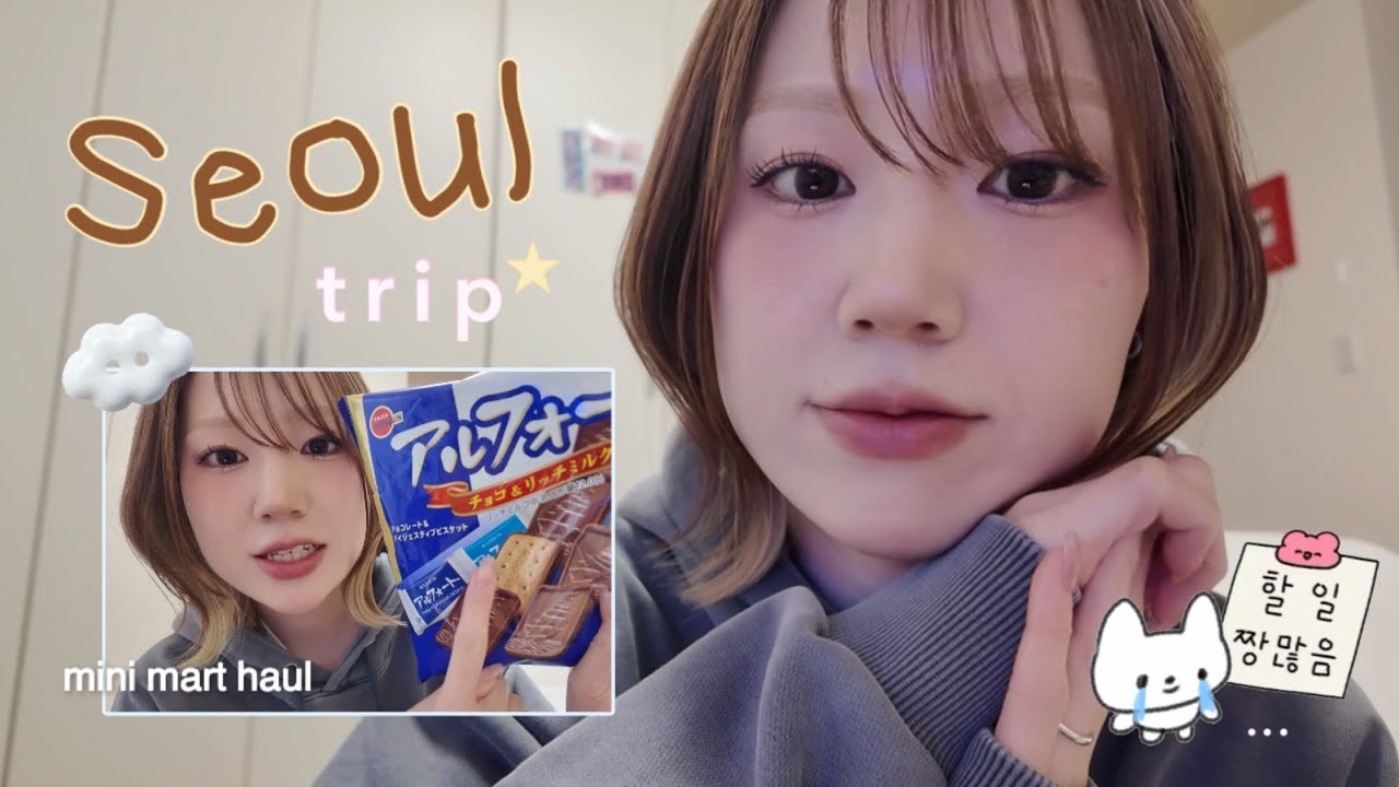 [한일부부] 서울여행 떠나기 이틀전 ✈️🇰🇷 내 인스타그램 팔로우 해줄 사람 ~ ? 🙋🏻‍♀️☆*。