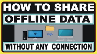 Offline Data sharing Without any Connection | Offline Data Sharing In One Computer To Other Computer screenshot 2