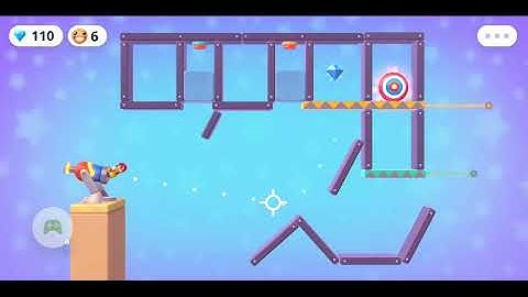 Rocket Buddy Ricochet Level 44