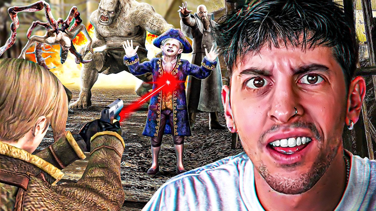 RESIDENT EVIL 4 PERO TODO ES RANDOM 🤣