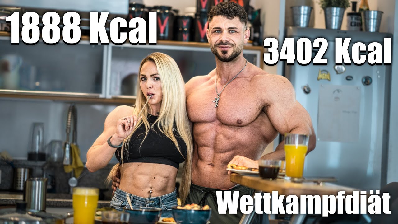 5290 Kcal FDOE mit Rahel! Frau VS Mann Wettkampfdiät