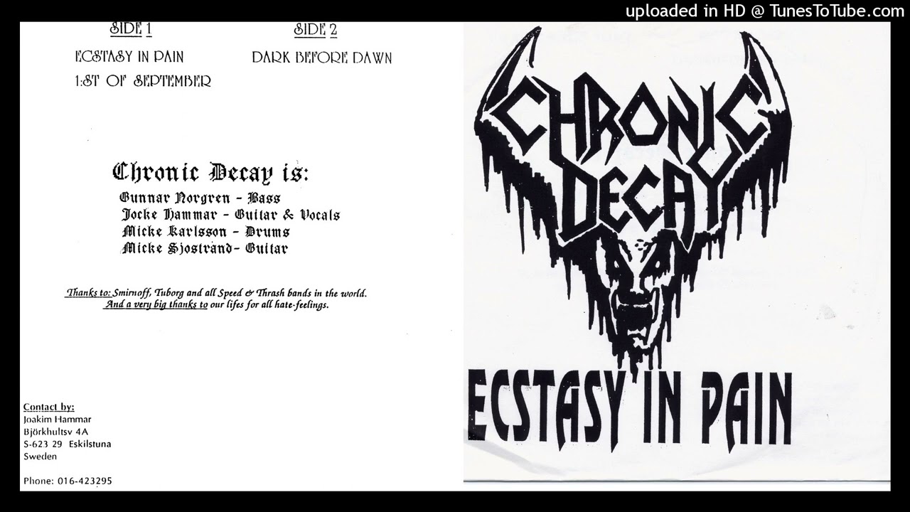 Chronic Decay - Ecstacy in Pain