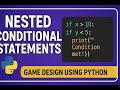 🎮 MASTER NESTED IF STATEMENTS! | Kunci Logika Game Design Menggunakan Python 🔥| Wenwen