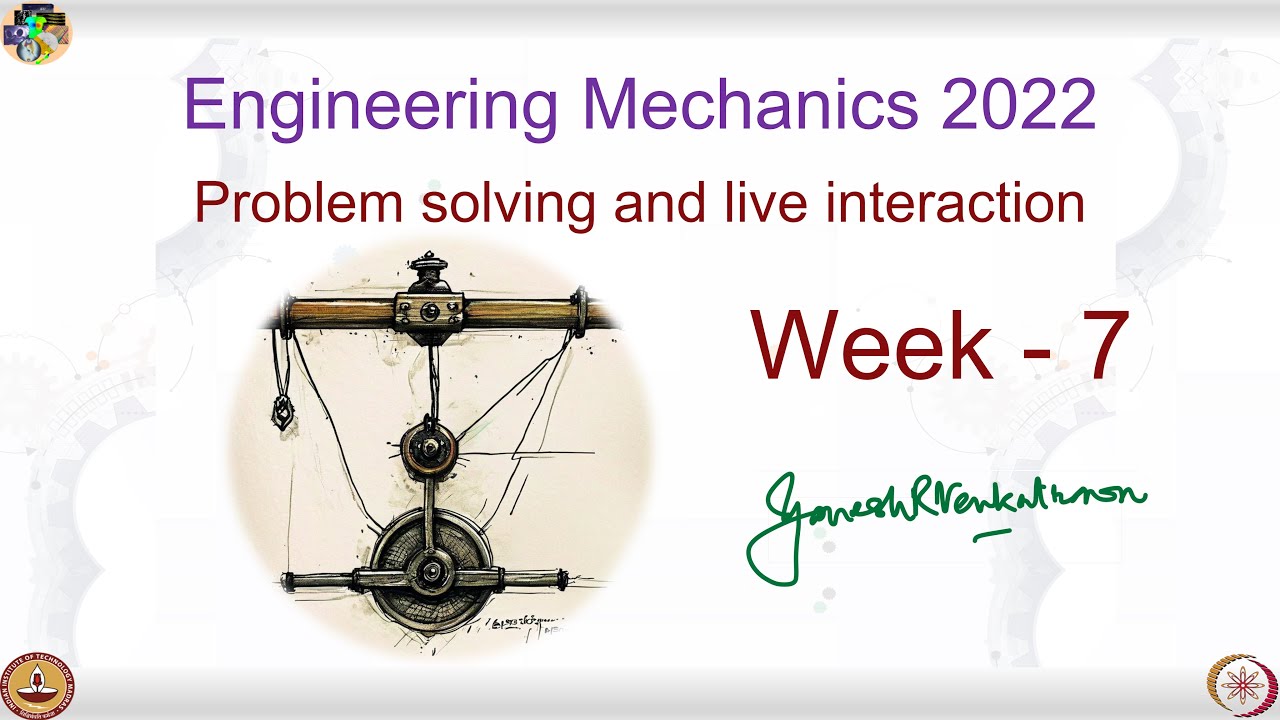 Engineering Mechanics Live Session | Week 7 - YouTube
