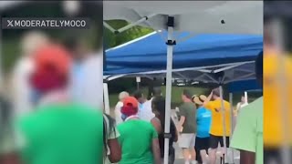 Fight breaks out between Maryland delegate and union leader at voting site | NBC4 Washington