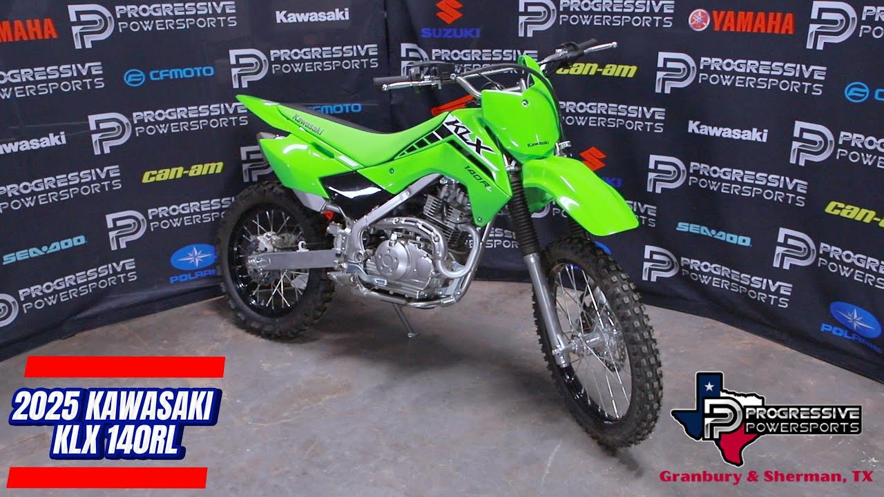 NEW 2025 Kawasaki KLX140R L Dirt Bike For Sale In Sherman, TX