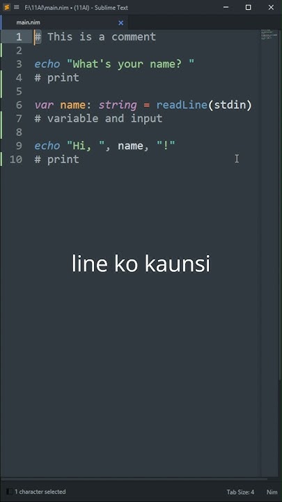 NIM - Introduction to NIM Programming Language || Faster and Better in ...