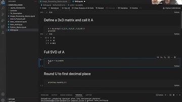 Lecture 3: SVD and Convolutions | Computer Vision Course | Udub, Seattle