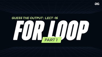 Guess the Output 16 | Tricky C codes for Beginners, Technical Interviews & Gate | GeeksforGeeks
