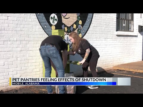 Local pet pantry in Mobile faces increased demands amidst government shutdown