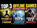Top 3 Best Offline Games For Android 📱 2026 