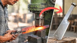 From Scrap to Traditional Cleaver: The Ancient Art of Persian Blacksmithing
