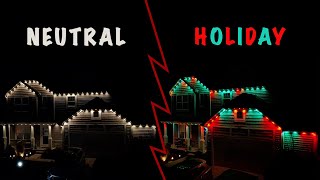 Never hang Christmas lights again with Eufy Permanent Outdoor Lights